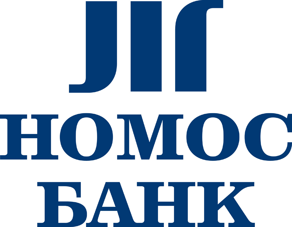 Логотип "НОМОС-Банка"